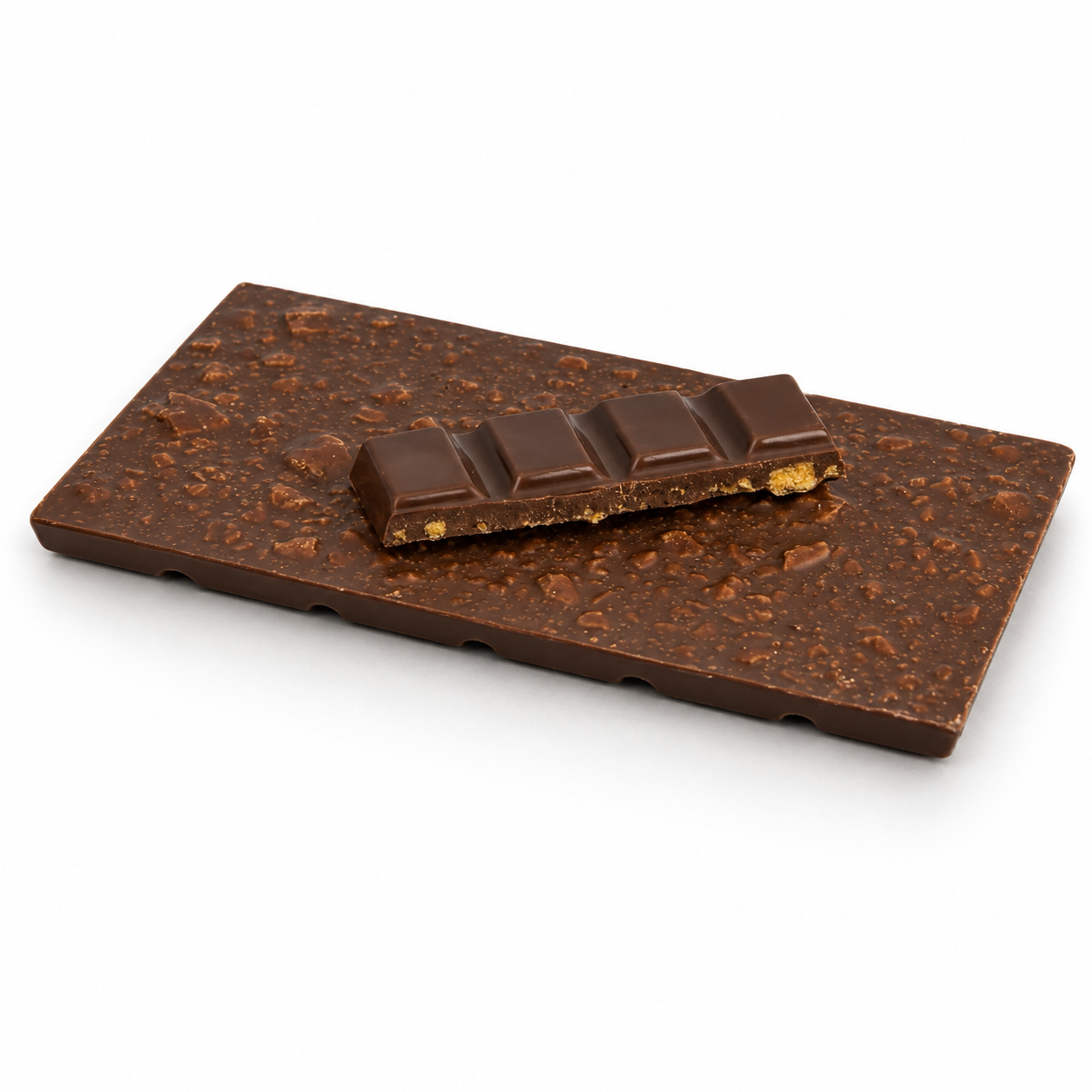 Happy Tummies Mylk Choc Bar Golden Crunch 90g