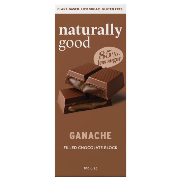 Naturally Good Chocolate Block Ganache 100g