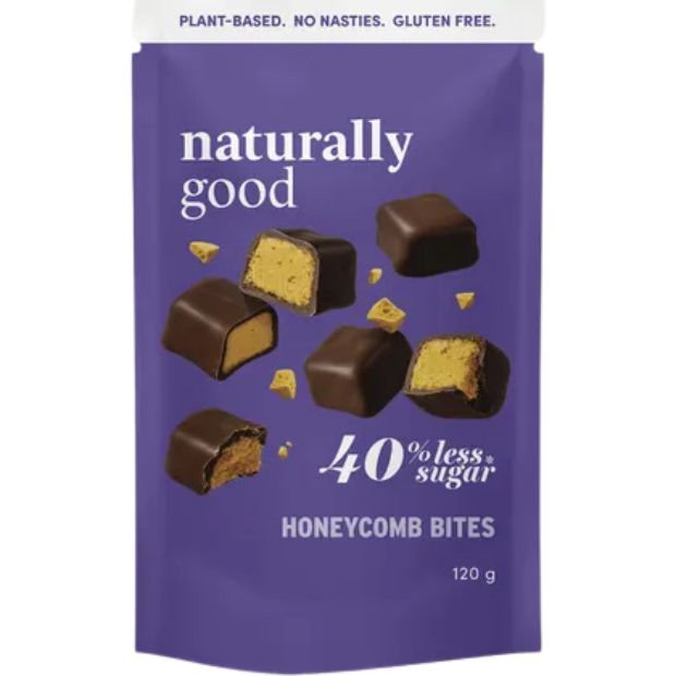 Naturally Good Honeycomb Bites 120g