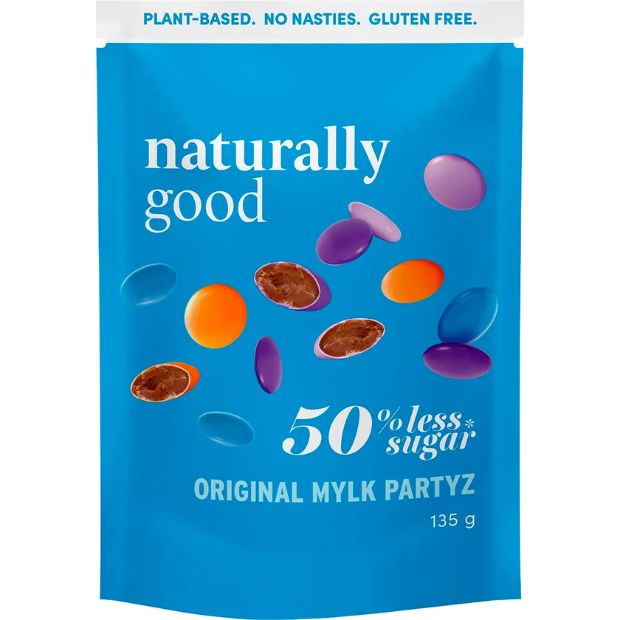 Naturally Good Original Mylk Chocolate Partyz x 135g