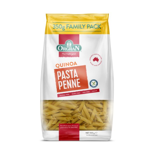 Orgran Pasta Quinoa Penne 350g