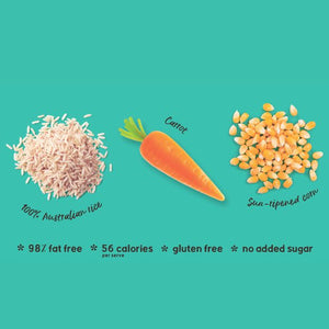 Orgran Spliits Carrot Crispbread 130g