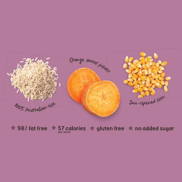 Orgran Spliits Sweet Potato Crispbread 130g