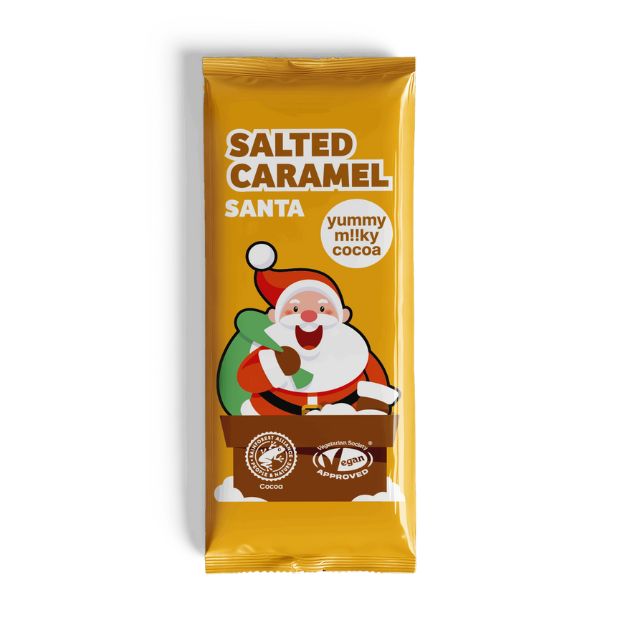 Plamil So Free Chocolate Santa Salted Caramel 20g