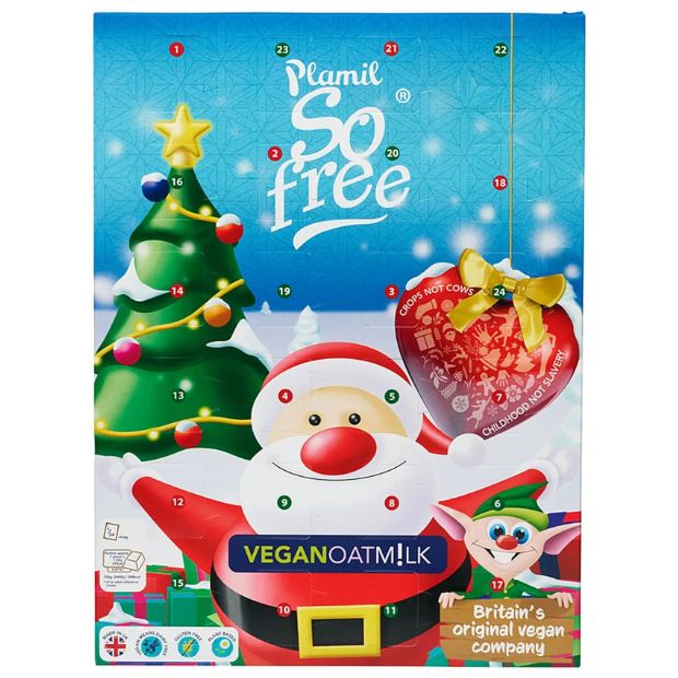 Plamil So Free Advent Calendar Oat Milk Chocolate 110g