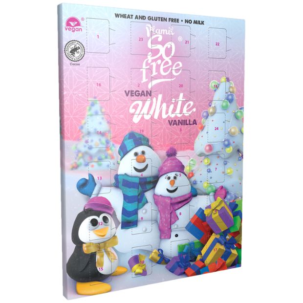 Plamil So Free Advent Calendar White Chocolate 110g