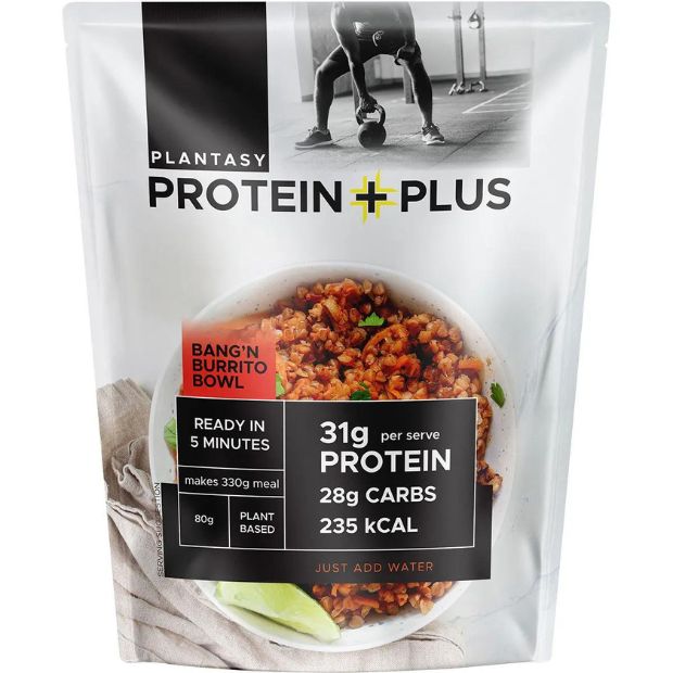 Plantasy Foods Protein Plus Bang'n Burrito Bowl 80g