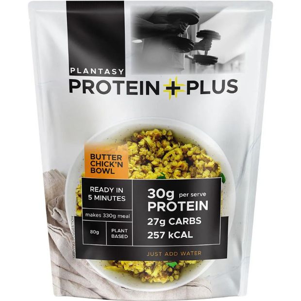 Plantasy Foods Protein Plus Butter Chick'n Bowl 80g