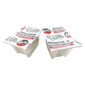 Ravin Detachables Rice Crackers White Double Cheese 100g