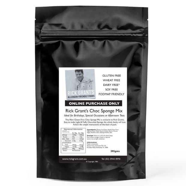 Rick Grant's Choc Sponge Mix 395g