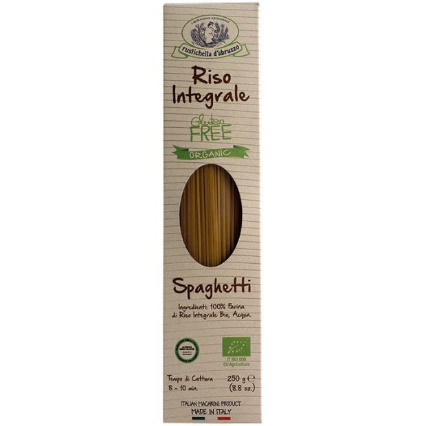 Rustichella D'Abruzzo Organic Spaghetti Brown Rice 250g