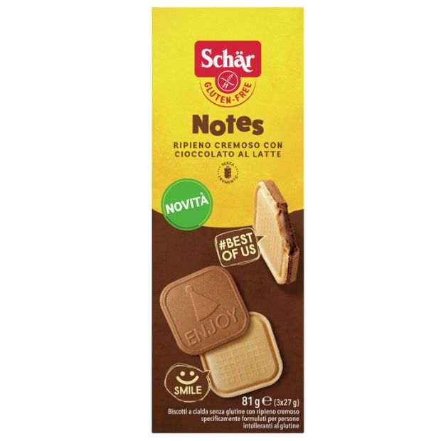 Schar Notes Biscuits 81g