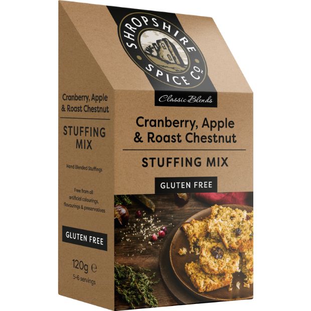 Shropshire Spice Co Gluten Free Stuffing Mix Cranberry, Apple & Roast Chestnut 152g