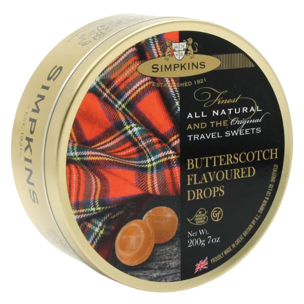Simpkins Butterscotch Drops 200g