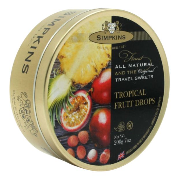 Simpkins Tropical Fruit Drops 200g