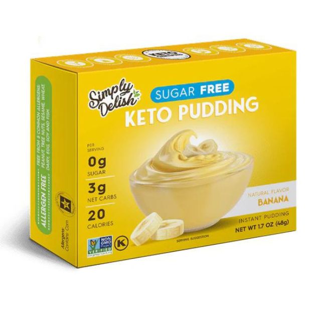 Simply Delish Instant Pudding Banana 48g