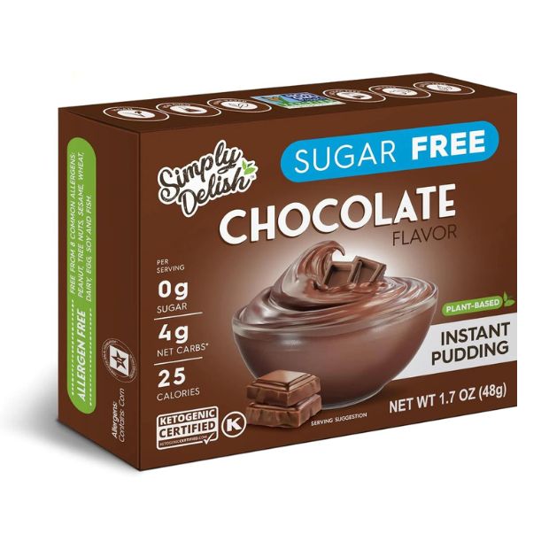 Simply Delish Instant Pudding Chocolate 48g
