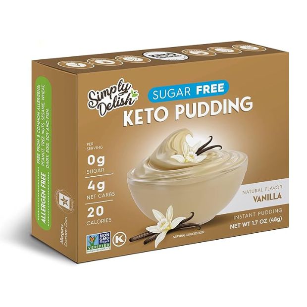 Simply Delish Instant Pudding Vanilla 48g