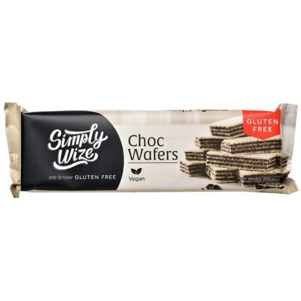 Simply Wize Choc Wafers 200g