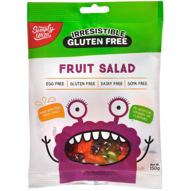 Simply Wize Irresistible Gluten Free Fruit Salad 150g