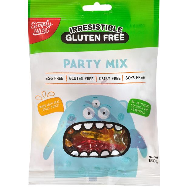 Simply Wize Irresistible Gluten Free Party Mix 150g