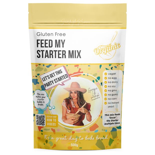 Sourdough Mumma Gluten Free Feed My Starter Mix 500g