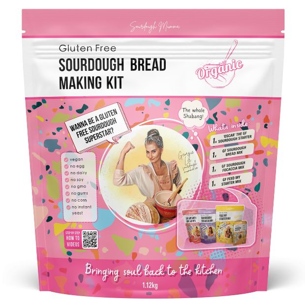 Sourdough Mumma Gluten Free Sourdough Bread Making Kit 1.12kg