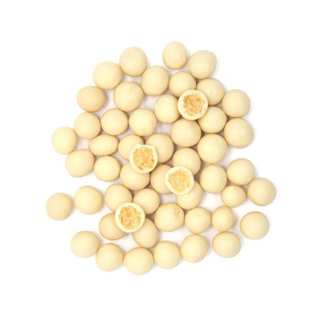 Sugarless Confectionery Crunch Balls White Chocolate 90g