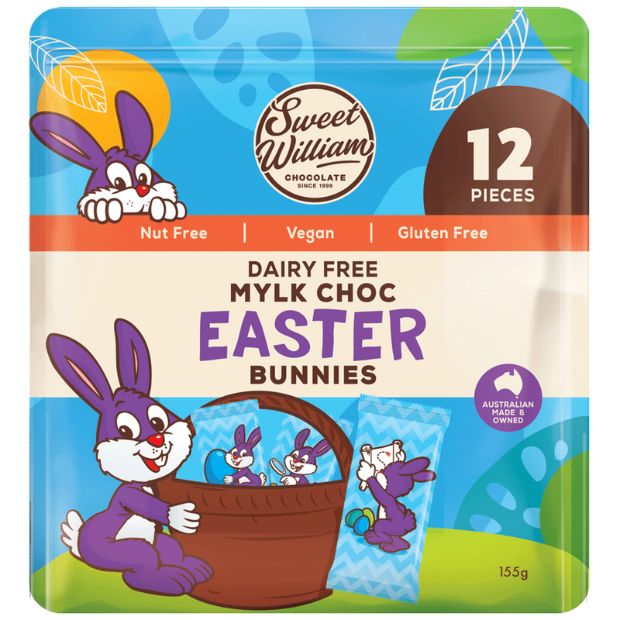 Sweet William Chocolate Easter Bunnies 155g