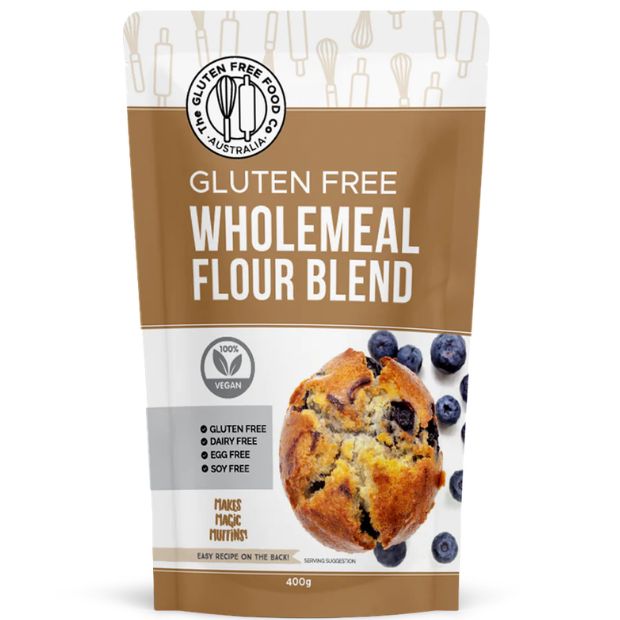 The Gluten Free Food Co Gluten Free Wholemeal Flour Blend 400g