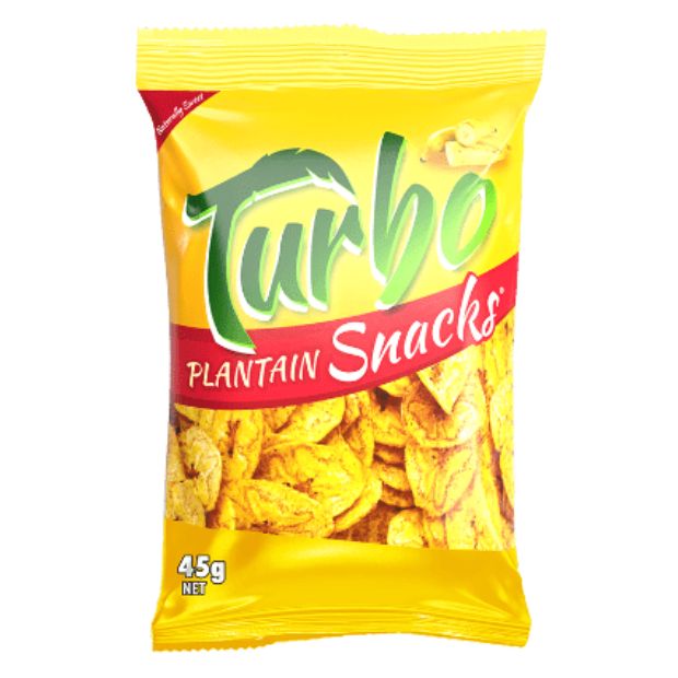 Turbo Snacks Plantain Sweet 45g