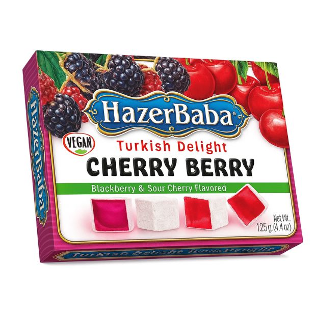 Hazer Baba Turkish Delight Cherry Berry 125g