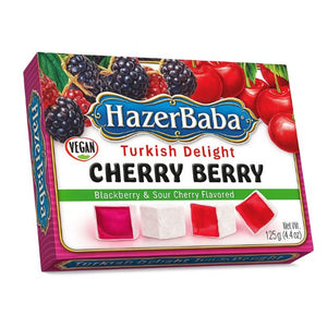 Hazer Baba Turkish Delight Cherry Berry 125g