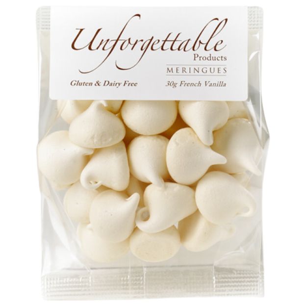 Unforgettable Products Meringues French Vanilla Mini 30g