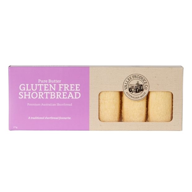 Valley Produce Co Gluten Free Shortbread 175g