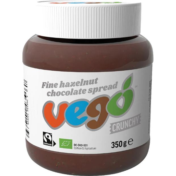 Vego Hazelnut Chocolate Spread Crunchy 350g