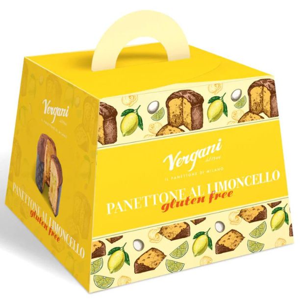 Vergani Gluten Free Panettone Limoncello 600g