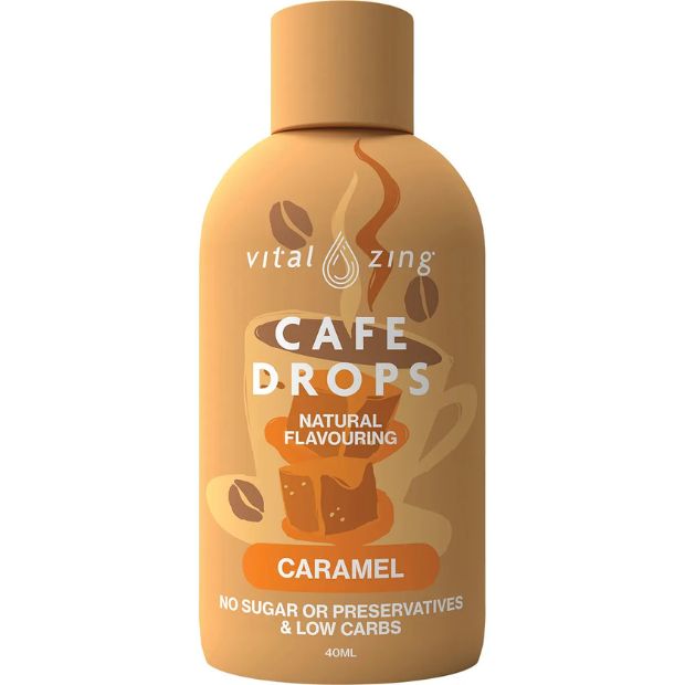 Vital Zing Cafe Drops Caramel 45ml