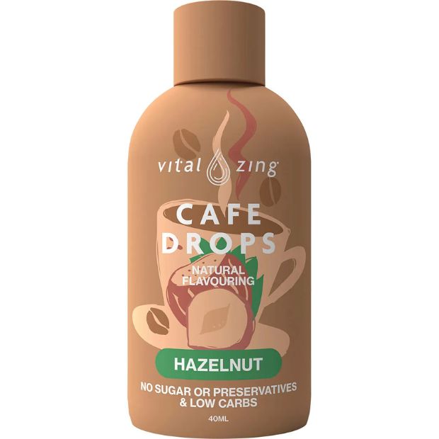 Vital Zing Cafe Drops Hazelnut 45ml