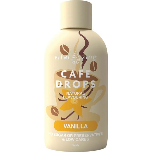 Vital Zing Cafe Drops Vanilla 45ml