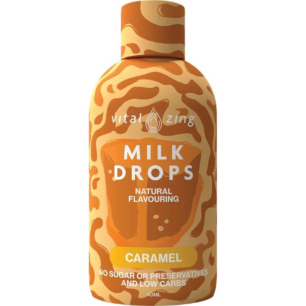 Vital Zing Milk Drops Caramel 45ml