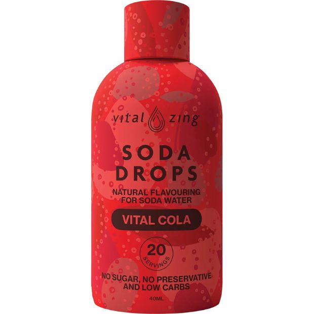 Vital Zing Soda Drops Vital Cola 45ml