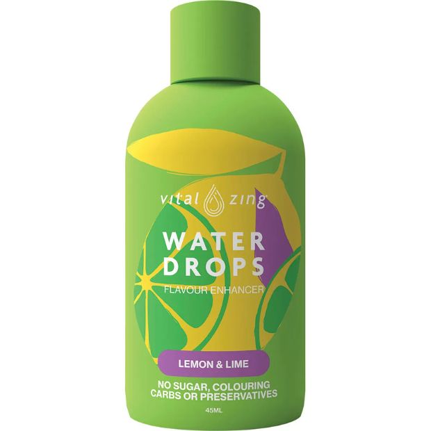 Vital Zing Water Drops Lemon & Lime 45ml