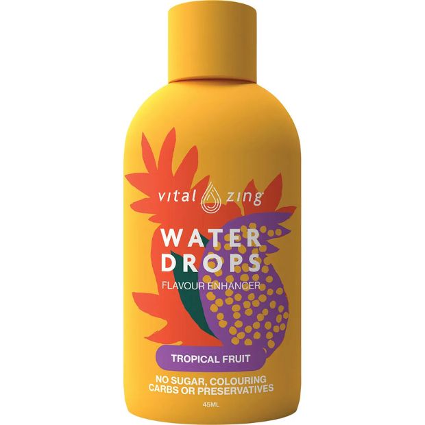 Vital Zing Water Drops Tropical Fruit 45ml