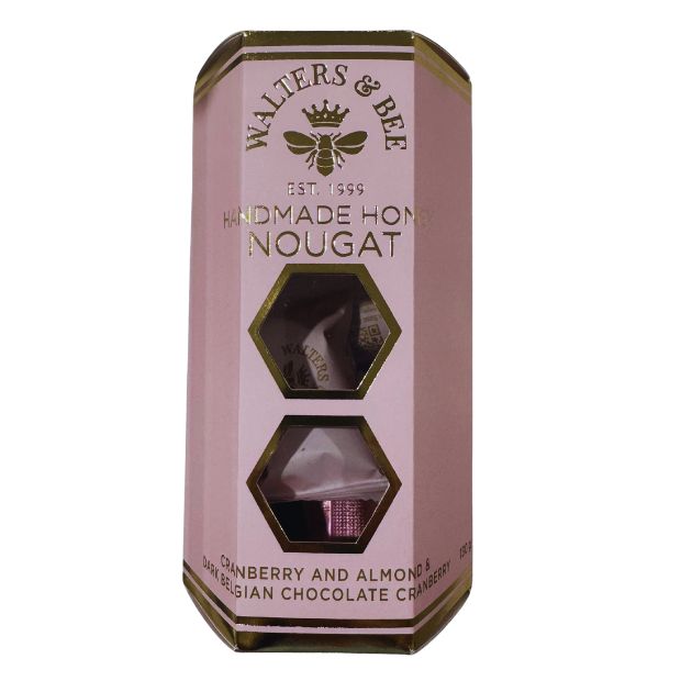 Walters & Bee Assorted Dark Chocolate Handmade Honey Nougat 130g