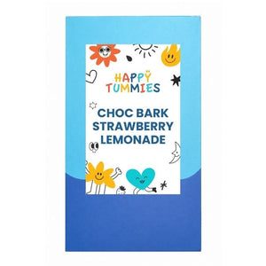 Happy Tummies White Choc Bark Strawberry Lemonade