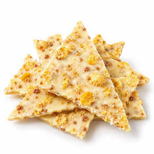 Happy Tummies White Choc Bark Caramel Cornflake