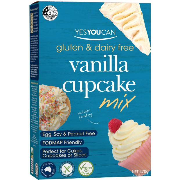 Yes You Can Vanilla Cupcake Mix 470g