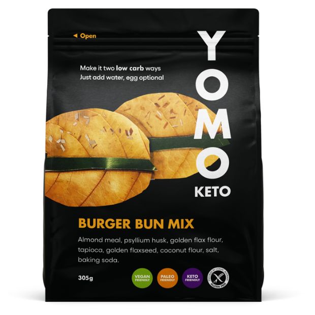 Yomo Keto Burger Bun Mix 305g