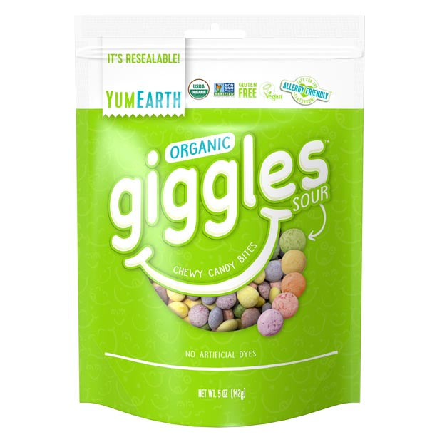 Organic Sour Giggles 142g